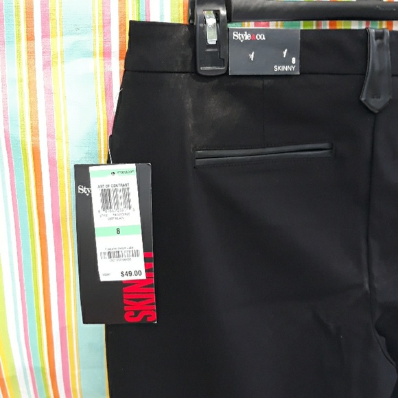 Style&Co. Black Skinny Pants - Picture 2 of 8